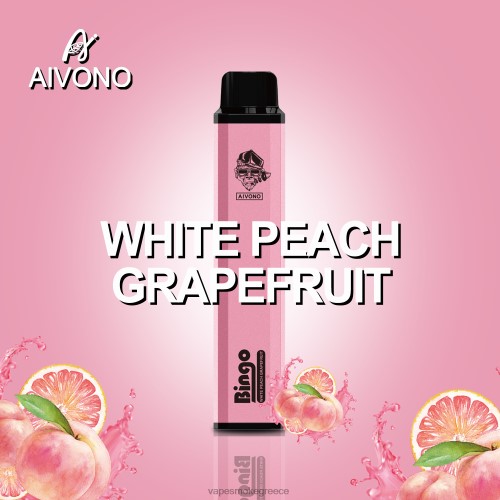 Vape Μιασ Χρησησ - Aivono AIM BINGO 4000 LPV66134 γκρέιπφρουτ λευκό ροδάκινο