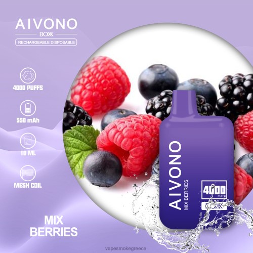 Vape Χωρισ Νικοτινη - Aivono AIM BOXX 4000 LPV66215 ανακατέψτε τα μούρα