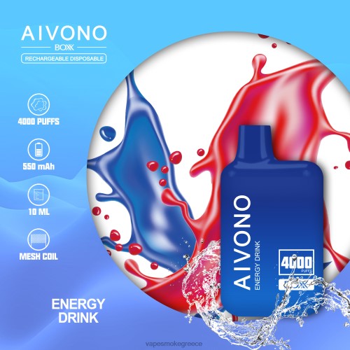 Vape Χωρισ Νικοτινη - Aivono AIM BOXX 4000 LPV66225 ενεργειακό ποτό