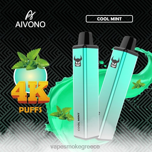 Vape Μιασ Χρησησ - Aivono AIM FREAK 4000 LPV66254 δροσερή μέντα