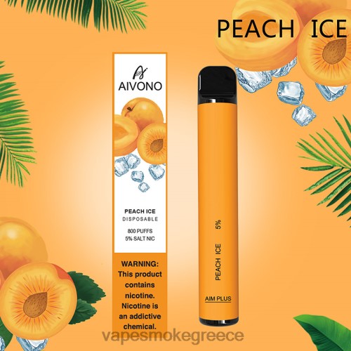 Vape Χωρισ Νικοτινη - Aivono AIM PLUS 800 LPV66190 πάγος ροδάκινου