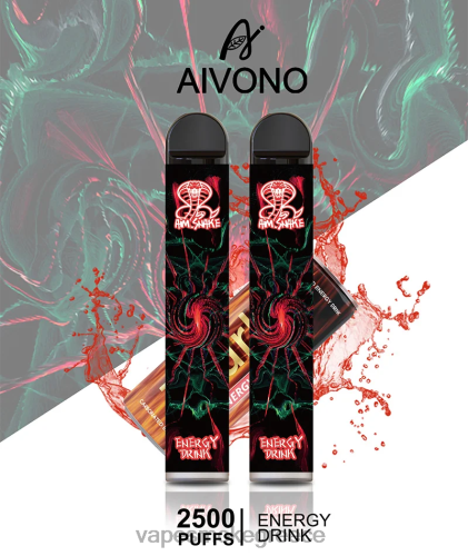 Vape Χωρισ Νικοτινη - Aivono AIM SNAKE 2500 LPV66305 ενεργειακό ποτό