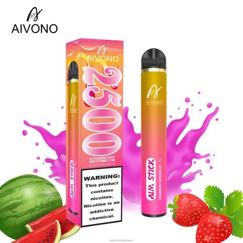 Vape Μιασ Χρησησ - Aivono AIM STICK 2500 LPV66149 καρπούζι φράουλα