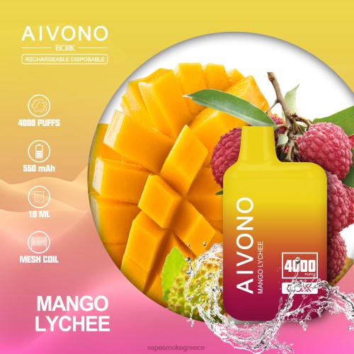 Vape Greece - Aivono AIM BOXX 4000 LPV66216 μάνγκο λίτσι