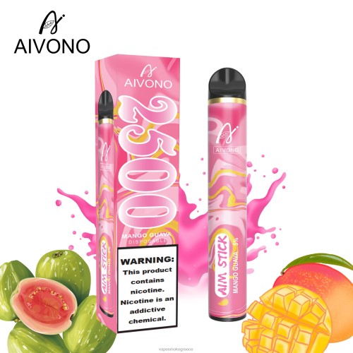 Vape Greece - Aivono AIM STICK 2500 LPV66146 μάνγκο γκουάβα