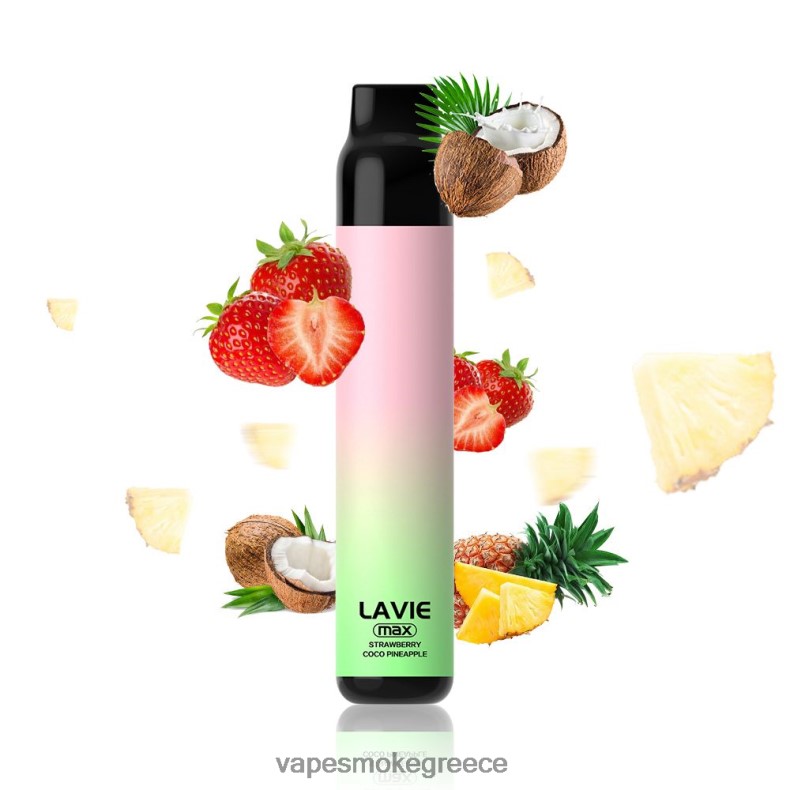 Pod System Vapes - LAVIE BAR 5000 ρουφηξιές - μέγ μήλο κοκό φράουλα LFFP0Z283