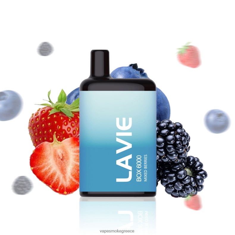 Pod System Vapes - LAVIE BOX 6000 ρουφηξιές ανάμεικτα μούρα LFFP0Z203