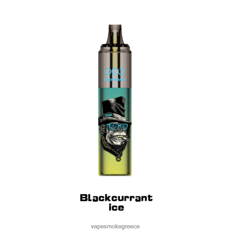 Pod System Vapes - LAVIE OCO καρναβάλι 10000 τζούρες πάγος μαύρης σταφίδας LFFP0Z348
