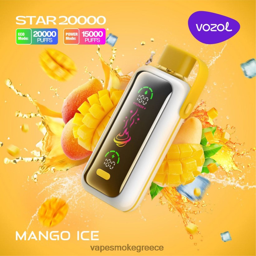 Pod System Vapes - VOZOL STAR 20000 686VZ413 πάγος μάνγκο