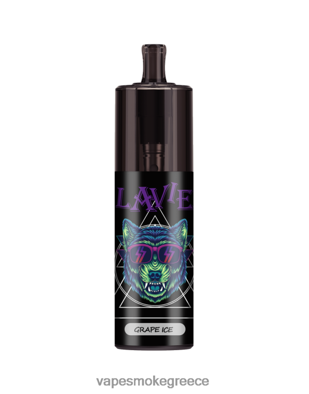 Vape Greece - LAVIE COLOUR BAR Έλεγχος ροής αέρα 10000 εισπνοών πάγος σταφυλιού LFFP0Z331