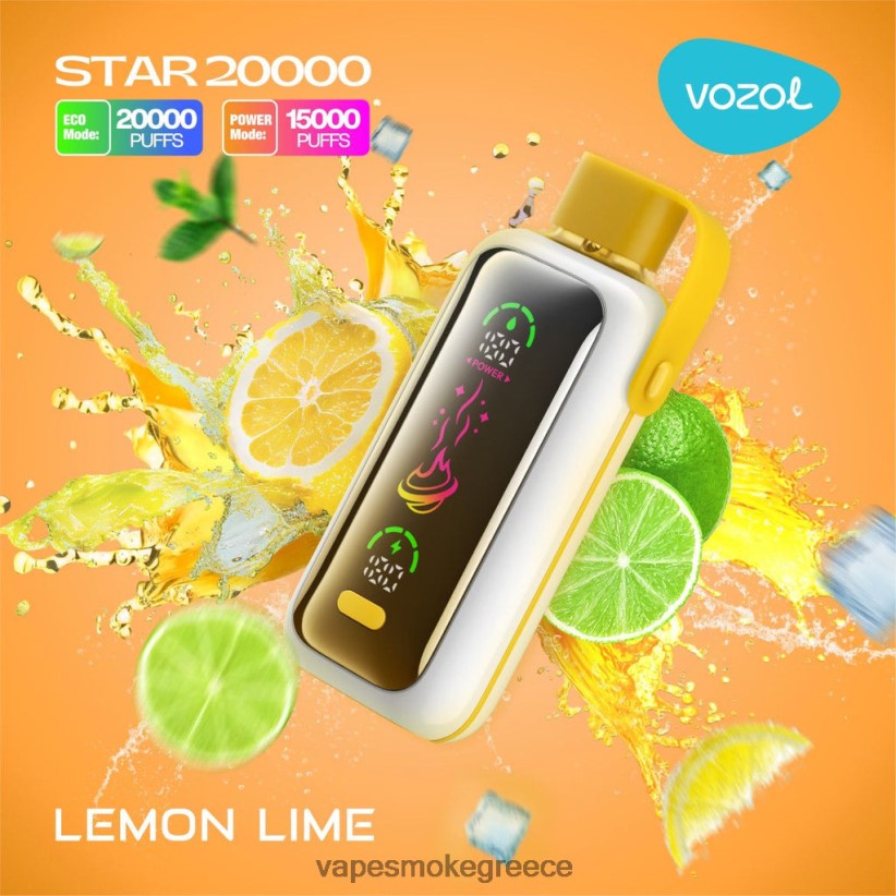 Vape Greece - VOZOL STAR 20000 686VZ411 λεμόνι λάιμ