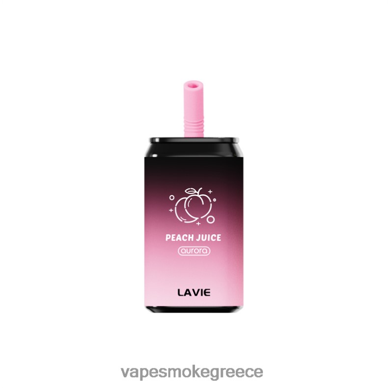 Vape Μιασ Χρησησ - LAVIE Aurora 11000 ρουφηξιές χυμό ροδάκινου LFFP0Z144