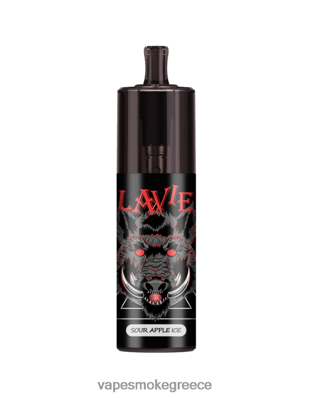 Vape Μιασ Χρησησ - LAVIE COLOUR BAR Έλεγχος ροής αέρα 10000 εισπνοών ξινός πάγος μήλου LFFP0Z329