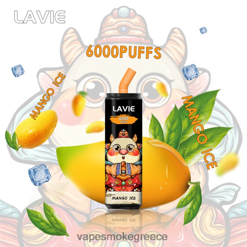 Vape Χωρισ Νικοτινη - LAVIE Coke BAR 6000 ρουφηξιές πάγος μάνγκο LFFP0Z270