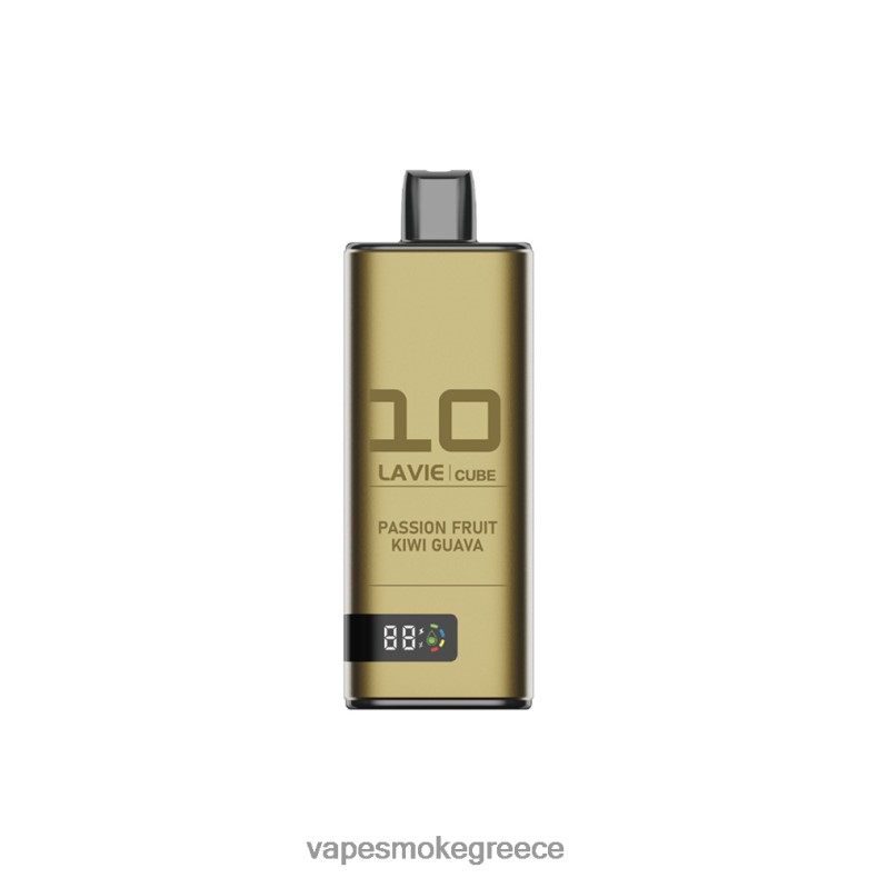 Vape Μιασ Χρησησ - LAVIE Cube 20000 ρουφηξιές φρούτο του πάθους ακτινίδιο γκουάβα LFFP0Z44