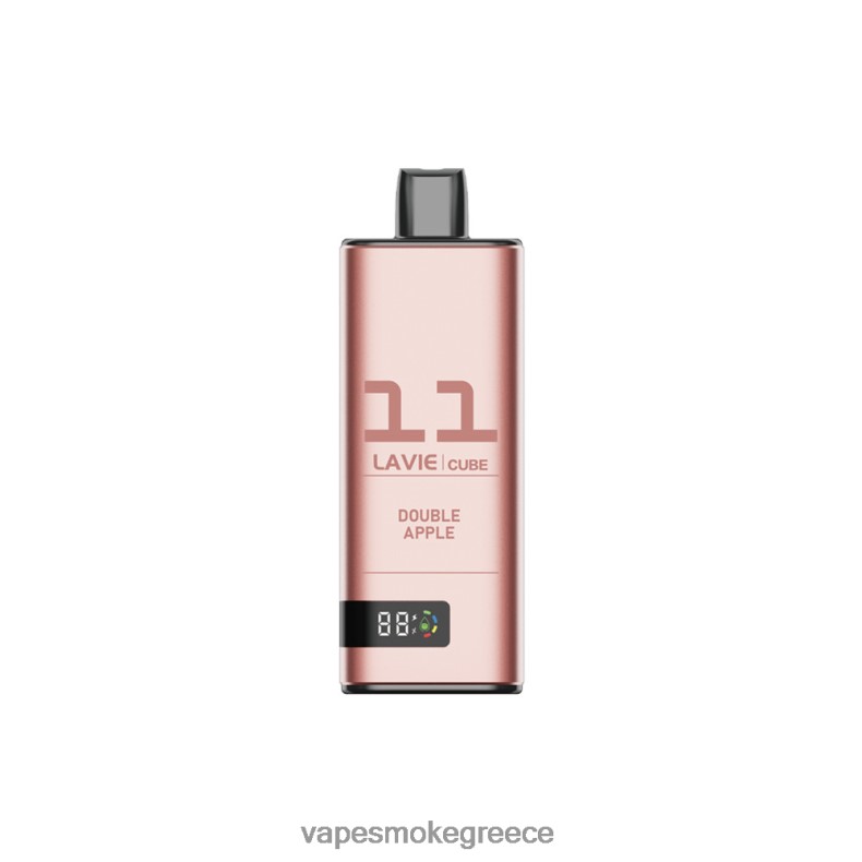 Vape Χωρισ Νικοτινη - LAVIE Cube 20000 ρουφηξιές διπλό μήλο LFFP0Z45