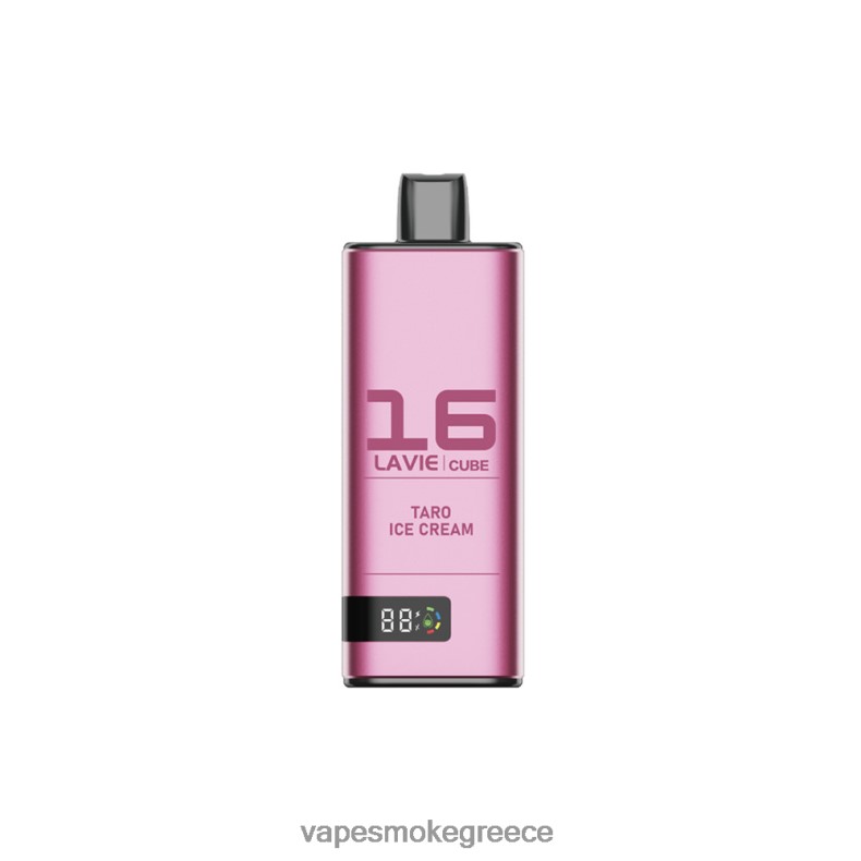 Vape Χωρισ Νικοτινη - LAVIE Cube 20000 ρουφηξιές παγωτό taro LFFP0Z50