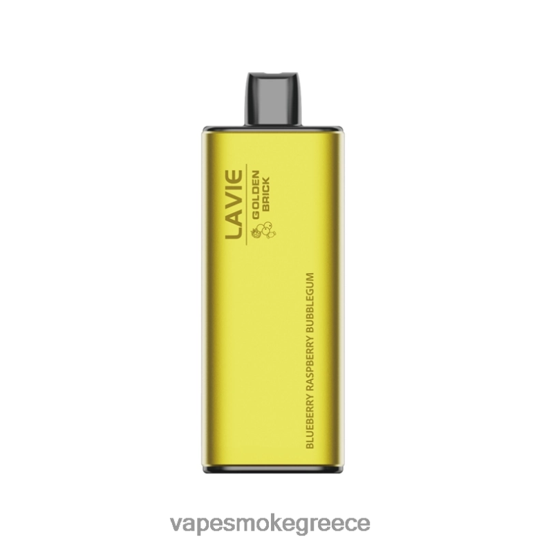 Vape Χωρισ Νικοτινη - LAVIE GOLDEN BRICK 10000 ρουφηξιές τσίχλα βατόμουρου βατόμουρο LFFP0Z55