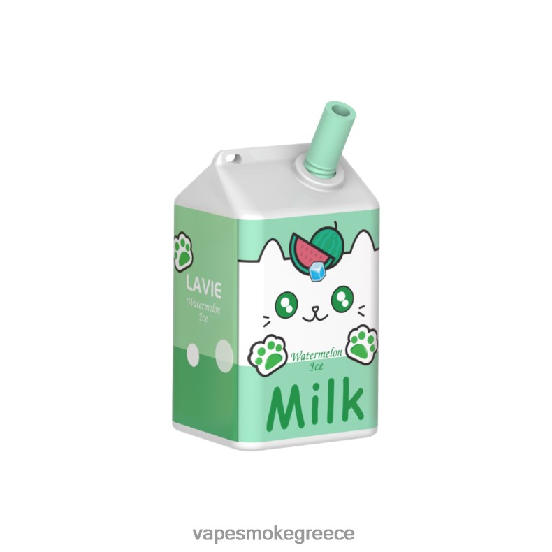 Vape Χωρισ Νικοτινη - LAVIE MILK 7000 ρουφηξιές πάγος καρπούζι LFFP0Z185