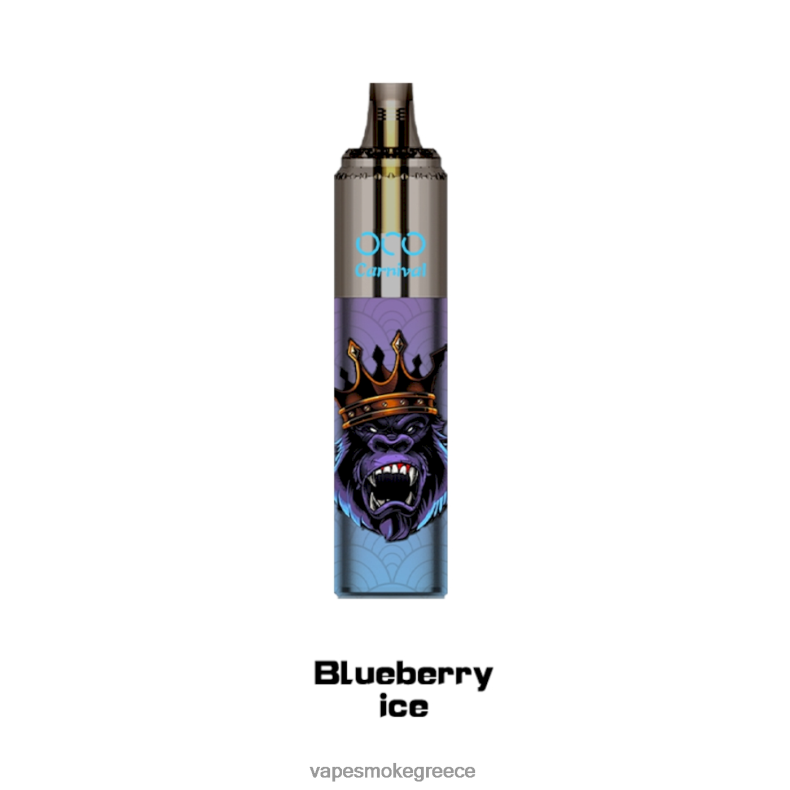 Vape Μιασ Χρησησ - LAVIE OCO καρναβάλι 10000 τζούρες πάγος βατόμουρου LFFP0Z349