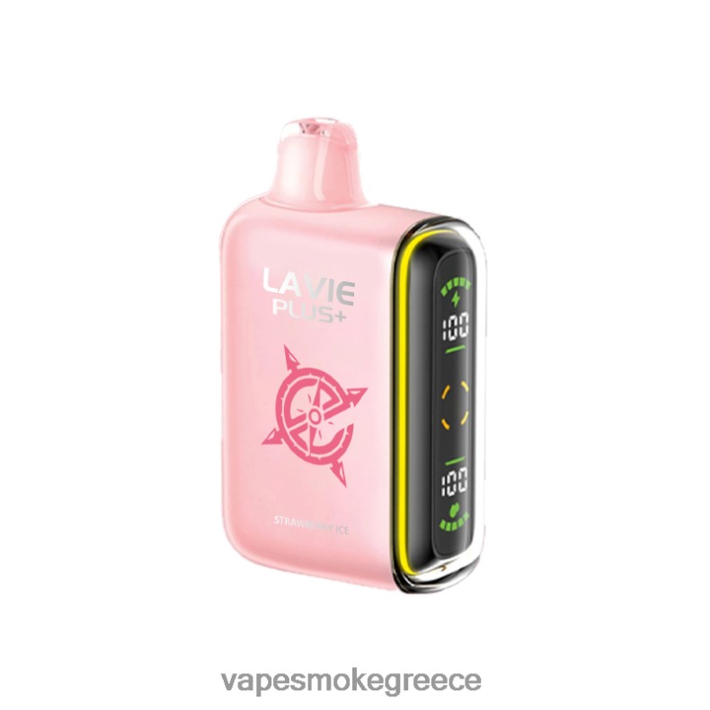 Vape Μιασ Χρησησ - LAVIE PLUS 15000 ρουφηξιές πάγος φράουλας LFFP0Z104