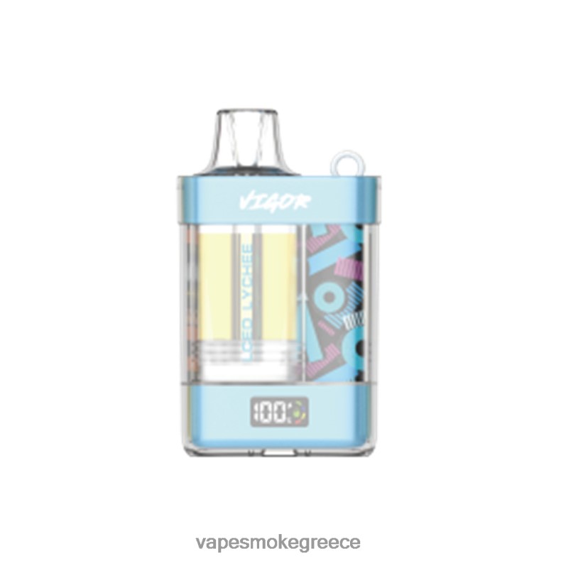 Vape Μιασ Χρησησ - LAVIE VIGOR 15000 ρουφηξιές παγωμένο λίτσι LFFP0Z4