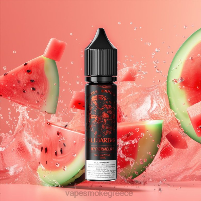 Vape Smoke - Alibarbar ναργιλέ όνυχα αποβάθρα καρπούζι X66D110