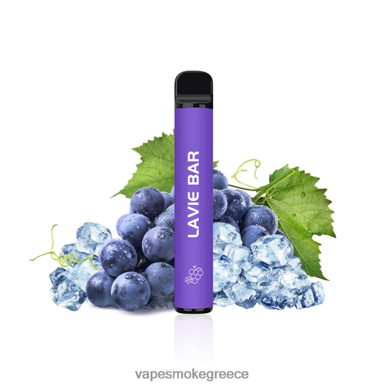Vape Smoke - LAVIE BAR Έκδοση 2% 800 ρουφηξιές πάγος σταφυλιού LFFP0Z322