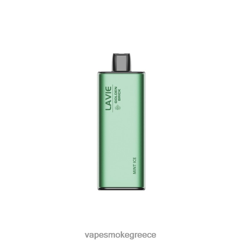 Vape Smoke - LAVIE GOLDEN BRICK 10000 ρουφηξιές πάγος μέντας LFFP0Z62