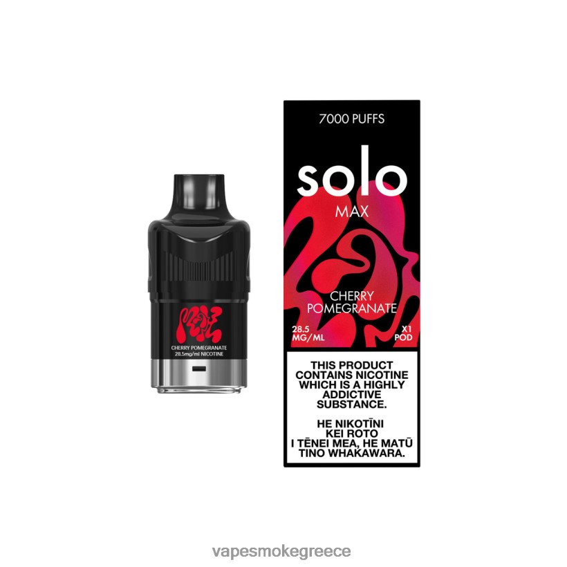 Pod System Vapes - Solo MAX φλούδα κεράσι ρόδι V64ZLF83