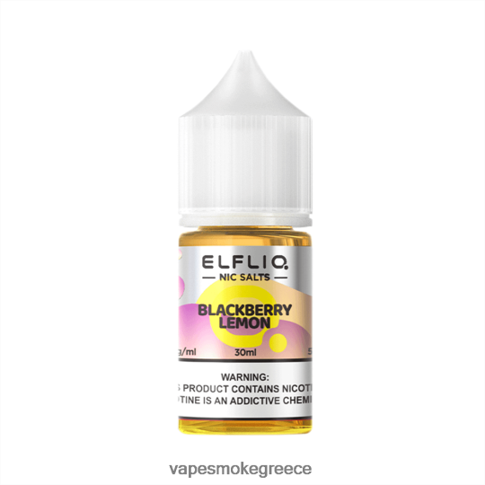 Pod System Vapes - ELFBAR ELFLIQ NIC αλάτι 30ml βατόμουρο λεμόνι Z8R0268