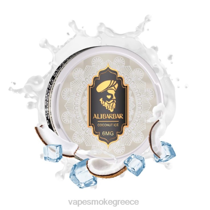 Pod System Vapes - Alibarbar σακουλάκια νικοτίνης πάγος καρύδας 00Z6283
