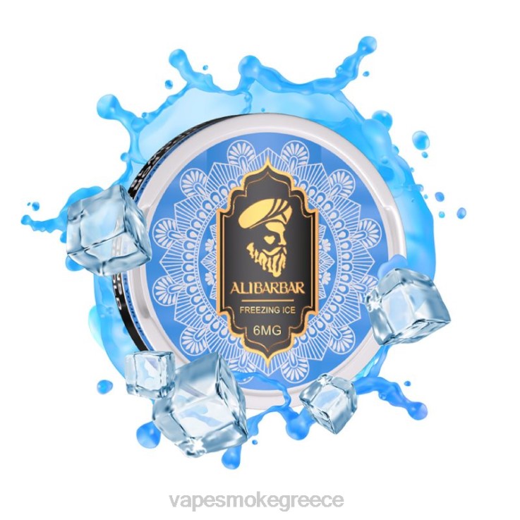 Vape Μιασ Χρησησ - Alibarbar σακουλάκια νικοτίνης παγωμένος πάγος 00Z6284