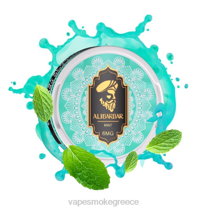 Vape Μιασ Χρησησ - Alibarbar σακουλάκια νικοτίνης μέντα 00Z6289