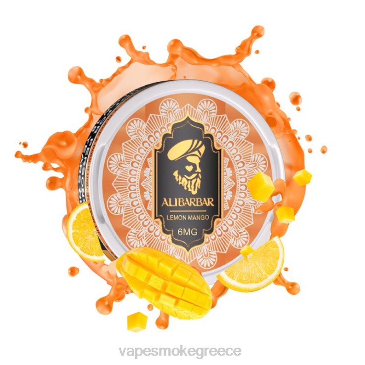 Vape Greece - Alibarbar σακουλάκια νικοτίνης μάνγκο λεμόνι 00Z6286