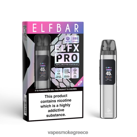 Vape Greece - ELFBAR ELFX Pro Ανοίξτε τη συσκευή POD σχίζα Z8R0261