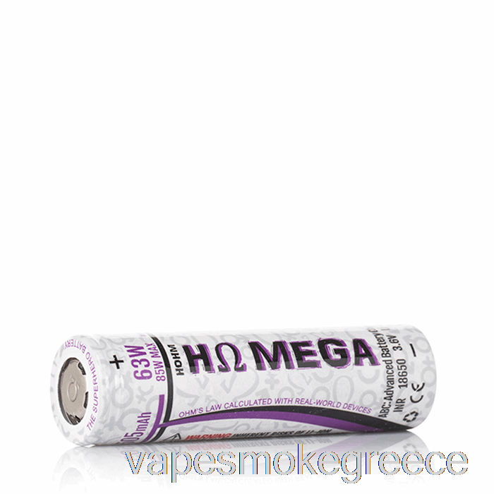 Vape Greece Hohm Mega 18650 2505mah 22a μπαταρία μονή μπαταρία