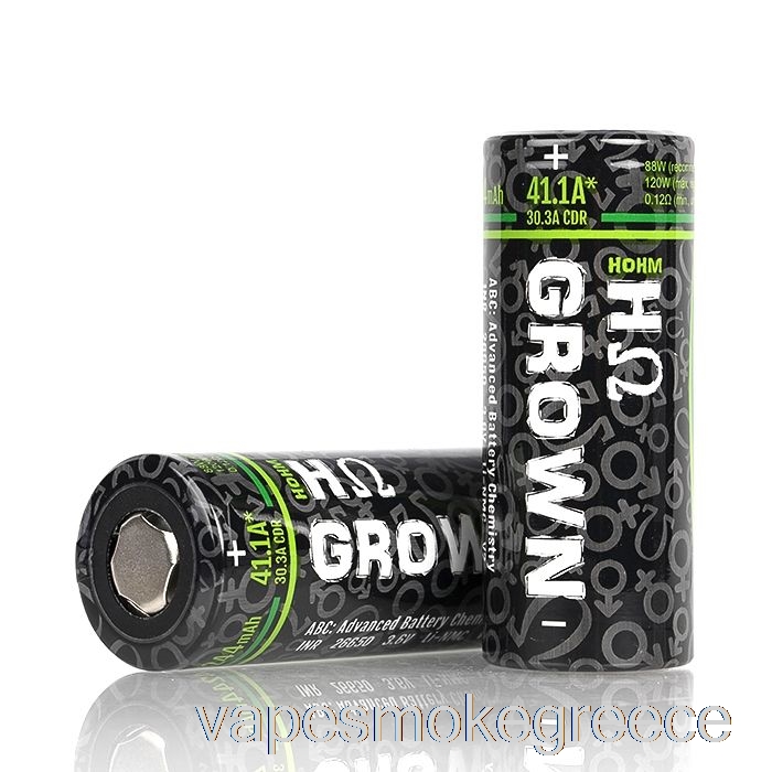 Vape Greece Hohm Tech Grown 2 26650 4244mah 30.3a Battery Grown2 - Single Battery