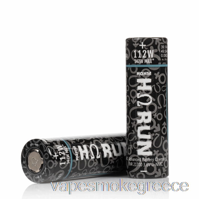 Vape Greece Hohm Tech Run 21700 3023mah 39.1a μπαταρία μονή μπαταρία