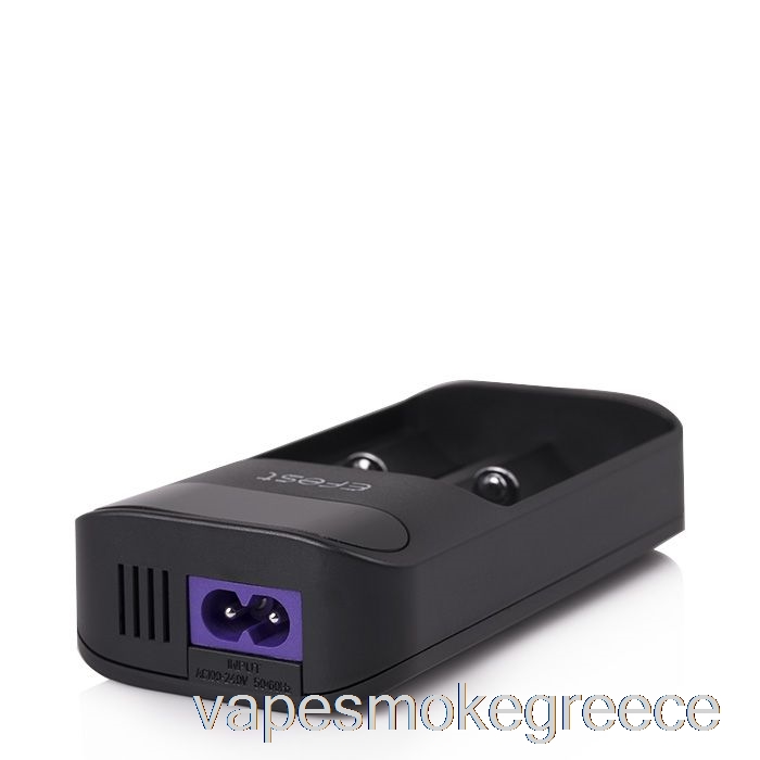 Vape Greece Efest Lush Q2 2-bay έξυπνος φορτιστής μπαταρίας Led
