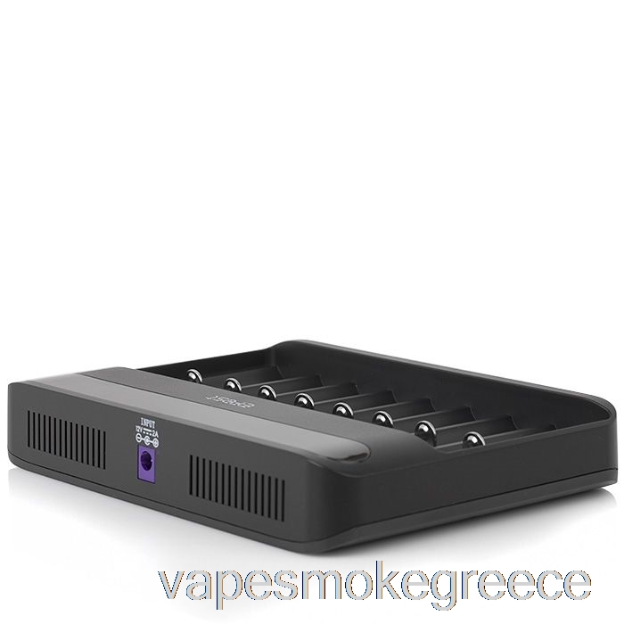 Vape Greece Efest Lush Q8 8 Bay έξυπνος φορτιστής μπαταρίας