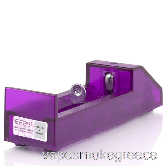 έξυπνος φορτιστής μπαταρίας Vape Greece Efest Pro C1 1-bay