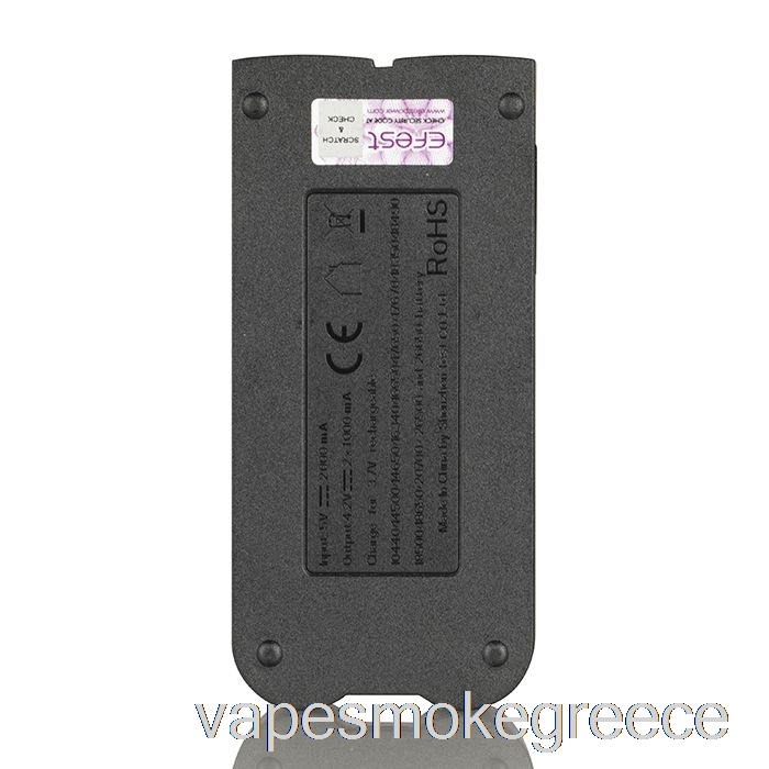 φορτιστής μπαταρίας δύο θυρίδων Vape Greece Efest Slim K2