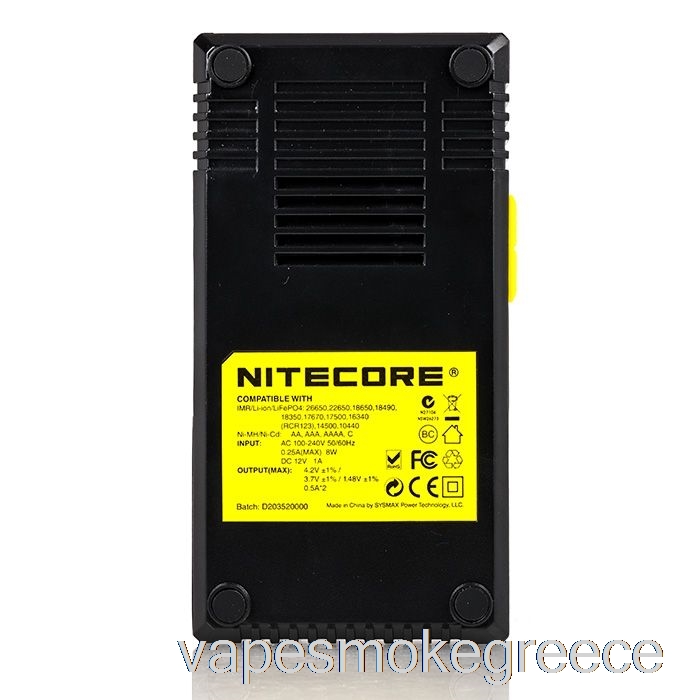 φορτιστής μπαταρίας Vape Greece Nitecore D2 (2-bay)