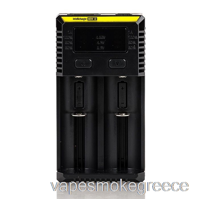 φορτιστής μπαταρίας Vape Greece Nitecore I2 (2-bay)